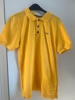 NS GEEL POLOSHIRT treinassistent MAAT L, Verzenden, Zo goed als nieuw, Maat 52/54 (L), Geel