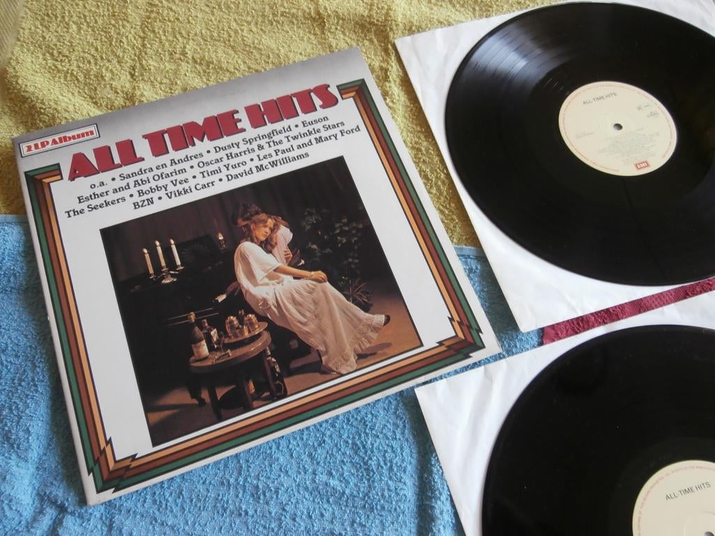 2-LP - All Time Hits - Various Artists., Ophalen of Verzenden, Zo goed als nieuw, 12 inch, Pop