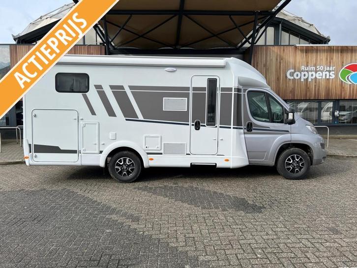 Carado T 338 Pro+ 2024 LUIFEL + 140PK + ENKELE BEDDEN ACTIE!, Caravans en Kamperen, Campers, Bedrijf, tot en met 4, Half-integraal