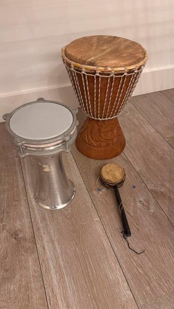 Diverse Percussie Set beschikbaar voor biedingen