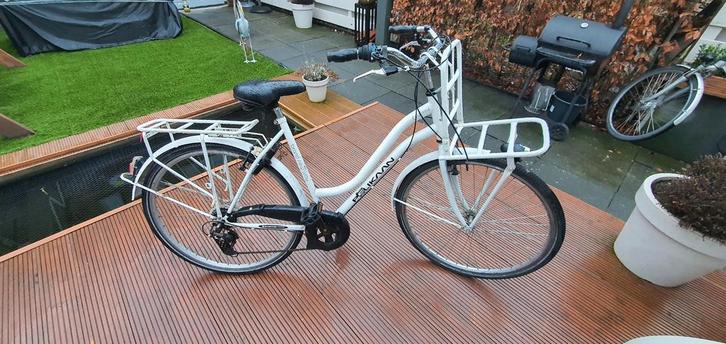 Pelikaan Damesfiets - 28 inch, Fietsen en Brommers, Fietsen | Dames | Damesfietsen, Gebruikt, Overige merken, (Extra) lage instap