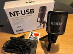 Rode NT-USB, Ophalen of Verzenden, Zo goed als nieuw, Studiomicrofoon
