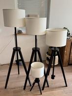 Lauters IKEA staande lamp + tafel lamp bruin essen, Huis en Inrichting, Lampen | Vloerlampen, Ophalen