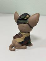 Chihuahua spaarpot militair camouflage camo leger army hond, Kunststof, Ophalen of Verzenden, Zo goed als nieuw, H