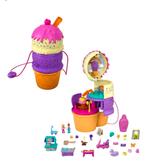 Polly Pocket IJscoupe Speelset, Ophalen of Verzenden, Zo goed als nieuw, Overige typen