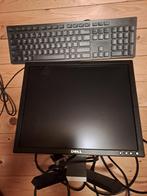 Computerscherm met toetsenbord van Dell, Computers en Software, Monitoren, Ophalen, Gebruikt, Overige resoluties, Overige typen