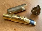 Mondstuk V16 T55 Vandoren inclusief binder, Ophalen of Verzenden, Gebruikt, Tenor