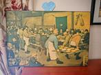 2 Bruegel reproductie 58x73cm - Wanddecoratie, Antiek en Kunst, Ophalen of Verzenden
