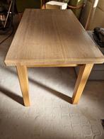 Massief Eiken Tafel - 120x70 cm, Huis en Inrichting, Tafels | Eettafels, Ophalen, Rechthoekig, 100 tot 150 cm, 50 tot 100 cm