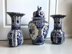 Delfts Blauw for Royal Sphinx, by Boch, prachtige kastset, Antiek en Kunst, Ophalen of Verzenden