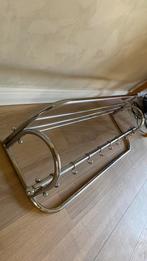 Bauhaus stijl chrome vintage kapstok, Huis en Inrichting, Woonaccessoires | Kapstokken, Wandkapstok, Ophalen of Verzenden, Zo goed als nieuw