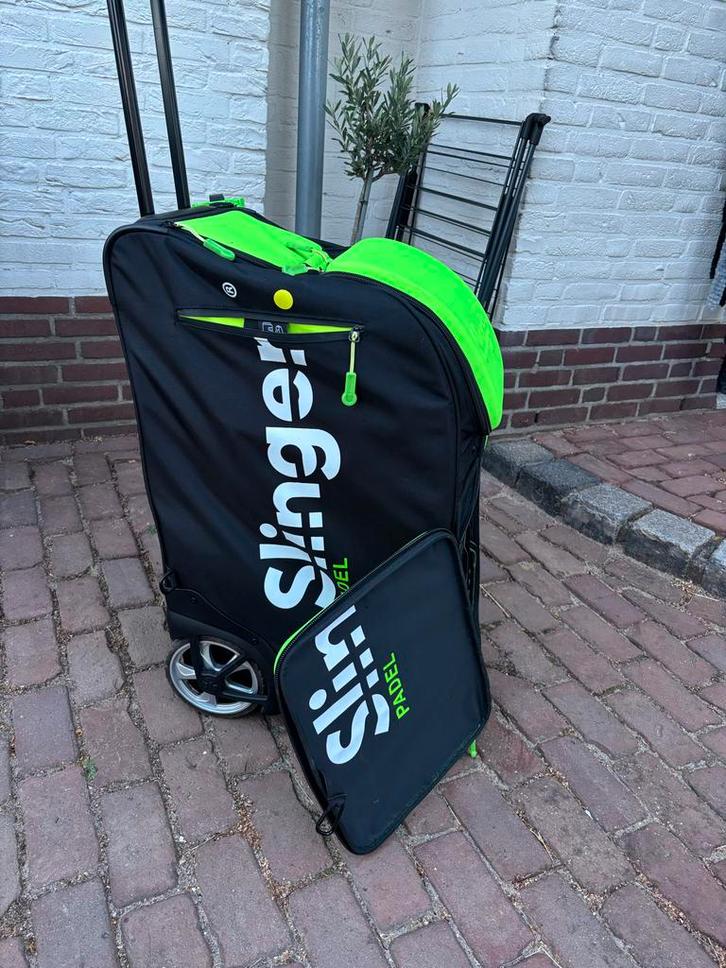 Slinger Padel Ballenkanon (te huur), Sport en Fitness, Padel, Zo goed als nieuw, Padel-accessoire, Ophalen