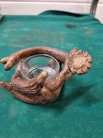 waxine houder gewei heb er 2, Huis en Inrichting, Woonaccessoires | Overige, Ophalen of Verzenden, 'T Olde Gre-j, Info@toldegrej.nl