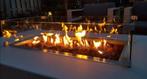 Inbouwbrander compleet met glazen ombouw en afdekplaat, Ophalen, Nieuw