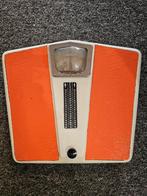 Brabantia vintage oranje personen weegschaal, Verzamelen, Retro, Ophalen of Verzenden, Huis en Inrichting