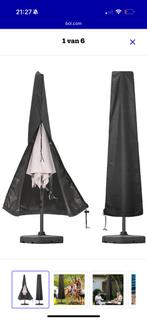 Zwarte parasolhoezen, Tuin en Terras, Parasols, Nieuw, Ophalen of Verzenden, Parasolhoes, 1 tot 2 meter