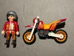 Playmobil crossmotor, Kinderen en Baby's, Speelgoed | Playmobil, Ophalen, Gebruikt