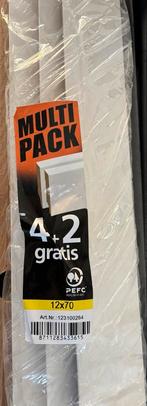 3 Witte Plinten - Nieuw in open Verpakking, Ophalen, Nieuw, Mdf, Minder dan 100 cm