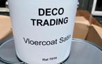 Verf, grijs, vloercoat, satin ral 7016, 4 potten a 2,5liter, Ophalen, 5 tot 10 liter, Nieuw, Verf