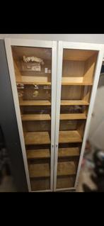 Vitrinekast servieskast boekenkast 202x80x30, Huis en Inrichting, Kasten | Vitrinekasten, Ophalen, 50 tot 100 cm, Zo goed als nieuw