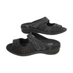 Durea - dames slippers - leer- zwart - maat 42, Kleding | Dames, Schoenen, Niet ingevuld, Niet ingevuld, Niet ingevuld