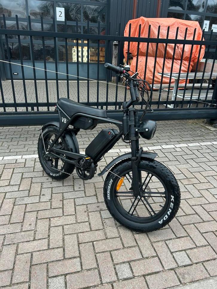 Ouxi v8 dubbele accu!, Fietsen en Brommers, Elektrische fietsen, Zo goed als nieuw, Overige merken, Ophalen of Verzenden