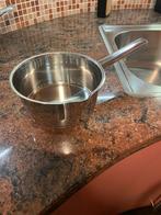 Steelpan, Huis en Inrichting, Keuken | Potten en Pannen, Ophalen, Zo goed als nieuw, Rvs, Kookpan of Snelkookpan