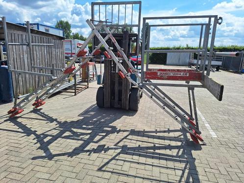 Schoorsteensteiger daksteiger, Doe-het-zelf en Verbouw, Steigers, Gebruikt, Daksteiger, Ophalen