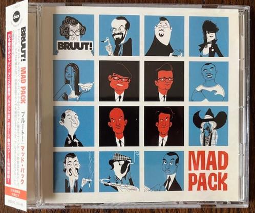 Bruut! - Mad Pack (Japanse import met bonustrack), Cd's en Dvd's, Cd's | Jazz en Blues, Zo goed als nieuw, Jazz, 1980 tot heden