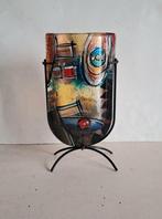 Sampaguita kristallen multi-color decoratie vaas. Standaard., Overige kleuren, Nieuw, Ophalen of Verzenden, Glas