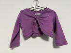 Mexx vest paars maat 62, Kinderen en Baby's, Ophalen of Verzenden, Zo goed als nieuw, Meisje, Truitje of Vestje