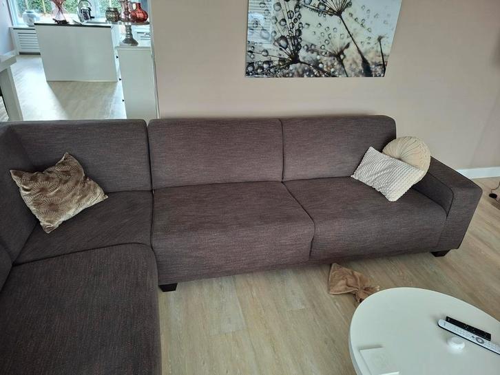 Bankstel inclusief Loveseat, Huis en Inrichting, Banken | Bankstellen, Zo goed als nieuw, Hoekbank, Vierpersoons of meer, 250 tot 300 cm