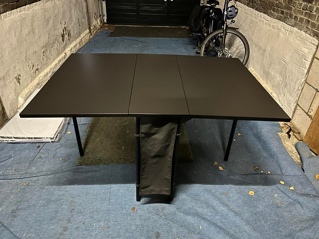IKEA Klaptafel + 2 Stoelen - Zo Goed Als Nieuw!, Kunststof, Tot twee personen, Zo goed als nieuw, Rechthoekig
