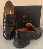 Le’Berdes Lanetti zwarte leren loafer’s/ nieuw, Nieuw, Ophalen of Verzenden, Le’Berdes, Instappers