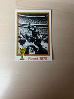 Panini WK 1974 Pele Rimet 1970 Sticker, Ophalen of Verzenden, Zo goed als nieuw, Overige sporten, Poster, Plaatje of Sticker