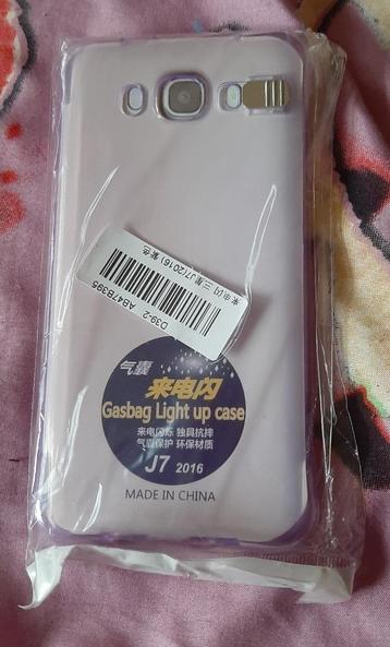 Doorzichtige cover voor de Samsung Galaxy J7 2016 *nieuw* beschikbaar voor biedingen