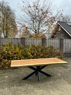 Suar tafel 240cm incl poot, Vijf personen of meer, Rechthoekig, Overige houtsoorten, Nieuw