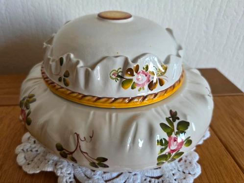 Vintage Italiaanse Bonbonnière, handgemaakt, Antiek en Kunst, Antiek | Schalen, Ophalen of Verzenden
