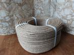 Touw 6mm 100% natuurlijke jute 200 meter 3 strengs Shibari, Verzenden, Nieuw