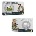 5 Euro Belgie 2021 - Blake en Mortimer - BU Coincard Kleur, Postzegels en Munten, Munten | Europa | Euromunten, België, 5 euro