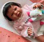 Schattige reborn baby ( levens echt ) 🎀, Verzamelen, Poppen, Verzenden, Zo goed als nieuw, Babypop