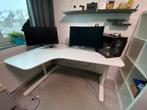 Hoekbureau Ikea ‘Bekant’, Huis en Inrichting, Bureaus, Ophalen, Zo goed als nieuw