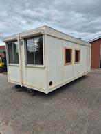 Nette Houten Kantoorunit 6x3 Kantoor Unit op SLEDE Bouwkeet, Zakelijke goederen, Machines en Bouw | Keten en Containers, Ophalen of Verzenden