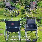 Excel Vanos G3 Light XL vouwbare lichtgewicht rolstoel 52 cm, Diversen, Rolstoelen, Duwrolstoel, Zo goed als nieuw, Inklapbaar