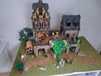 Playmobil raadhuis dorp Novelmore ridders custom gebouw, Ophalen of Verzenden, Zo goed als nieuw