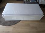 Bed for sale (150€), Huis en Inrichting, Slaapkamer | Bedden, Ophalen, Eenpersoons, Wit, Zo goed als nieuw