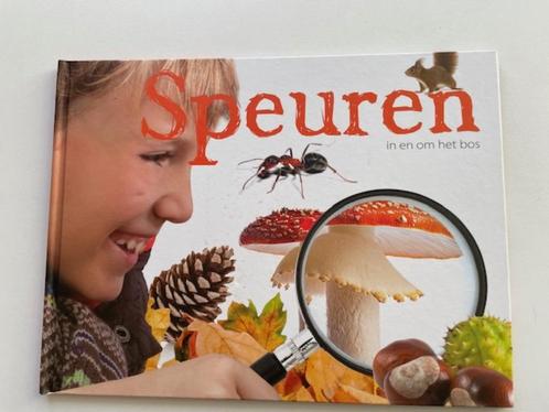 Speuren in en om het bos. Natuurboek voor kinderen., Boeken, Kinderboeken | Jeugd | onder 10 jaar, Zo goed als nieuw, Non-fictie