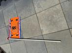 Vlaggenstok met 'Hup Holland' vlag, Ophalen, Zo goed als nieuw