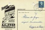 Banketbakkerij A.C. v. Veen, Hoorn - 12.1952 - briefkaart, Ophalen of Verzenden, Briefkaart