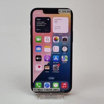 iPhone 13 Mini 128GB Zwart | Nette staat beschikbaar voor biedingen